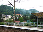 Дедеркой - фото - вид поселка с железной дороги